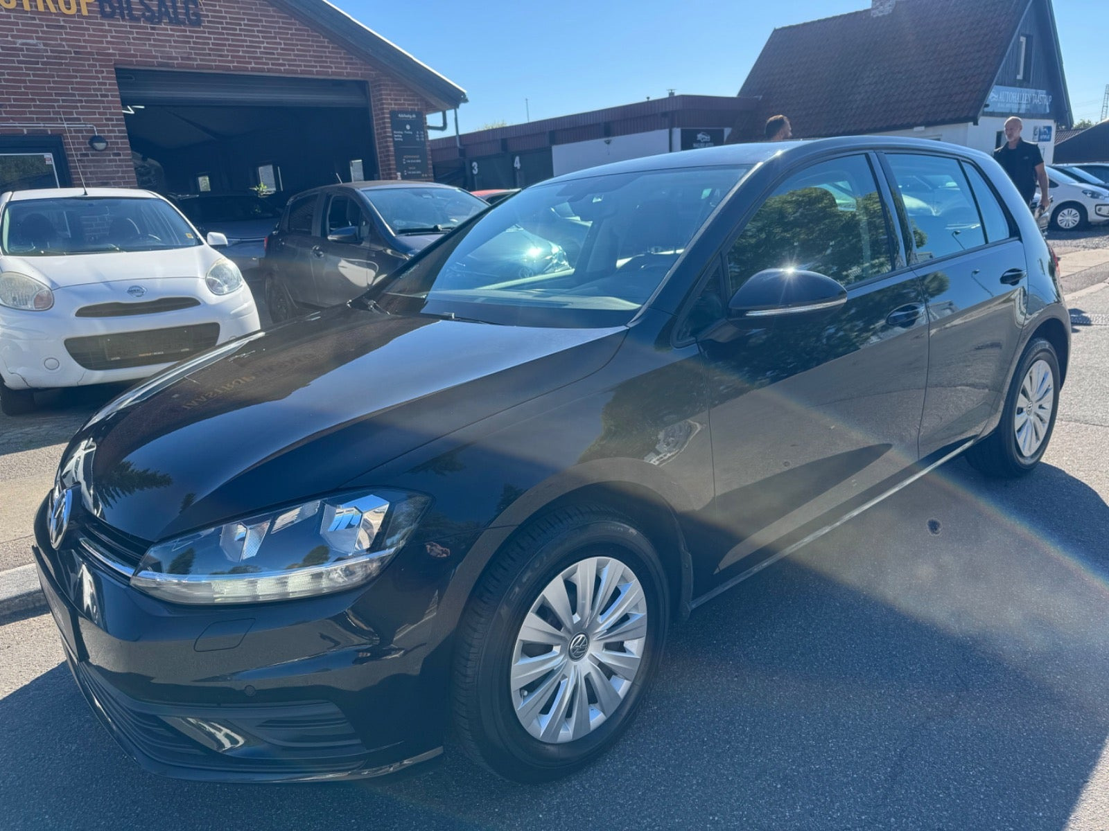 Sort VW Golf VII fra 2018