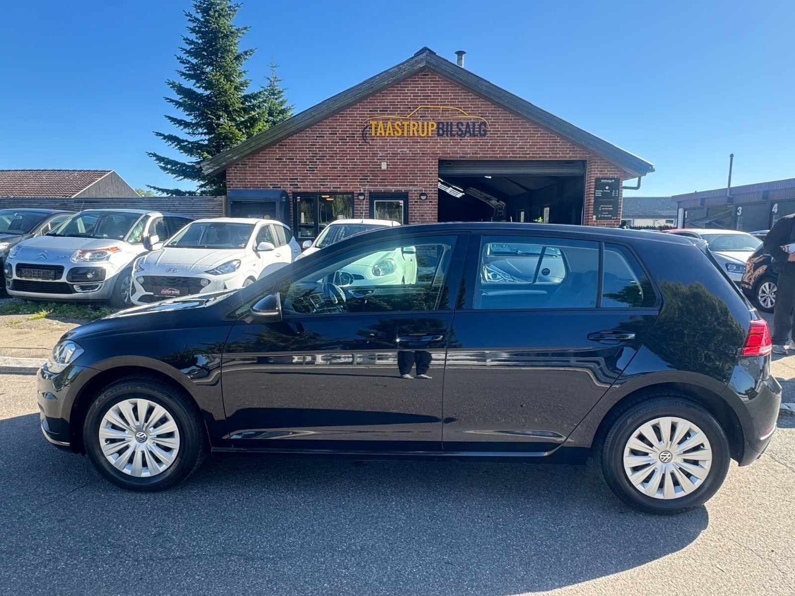 Sort VW Golf VII fra 2018