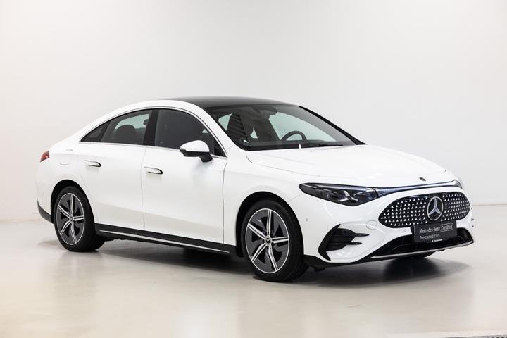 Hvid Mercedes CLA250+ fra 2025