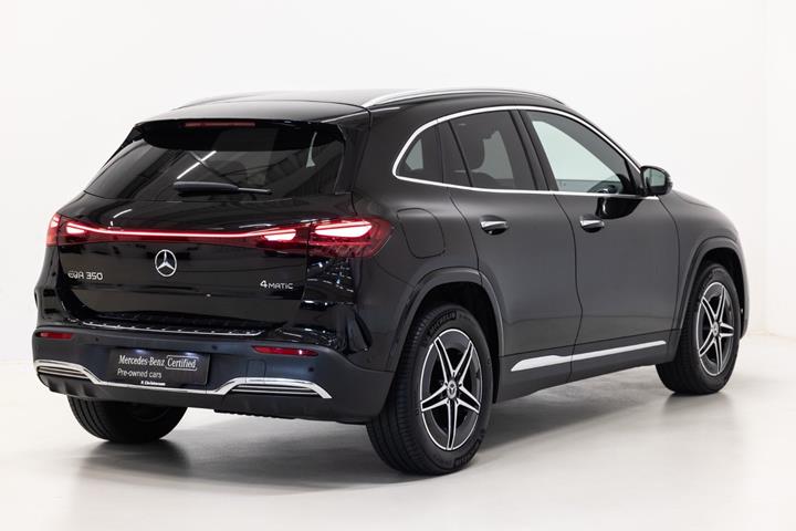 Sort Mercedes EQA350 fra 2025
