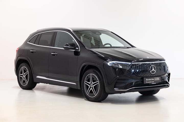 Sort Mercedes EQA350 fra 2025