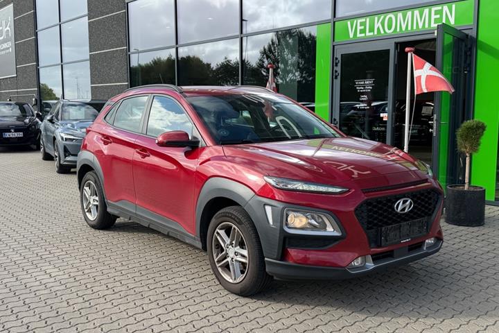 Grå Hyundai Kona fra 2020