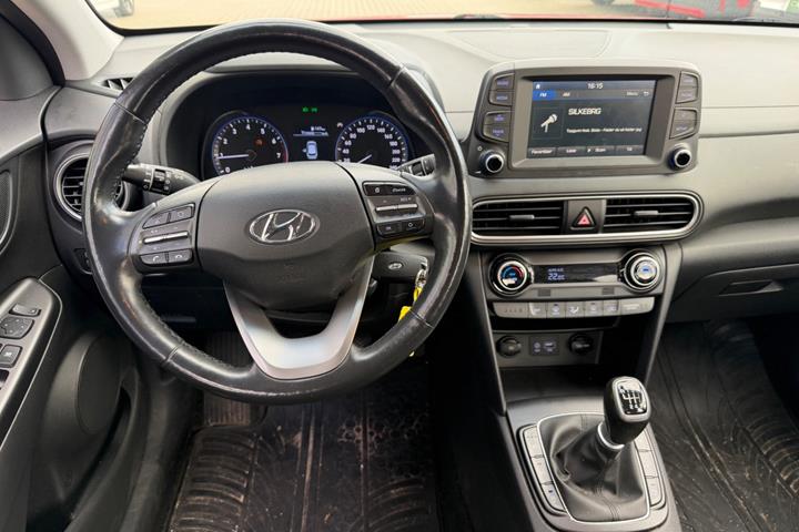 Grå Hyundai Kona fra 2020