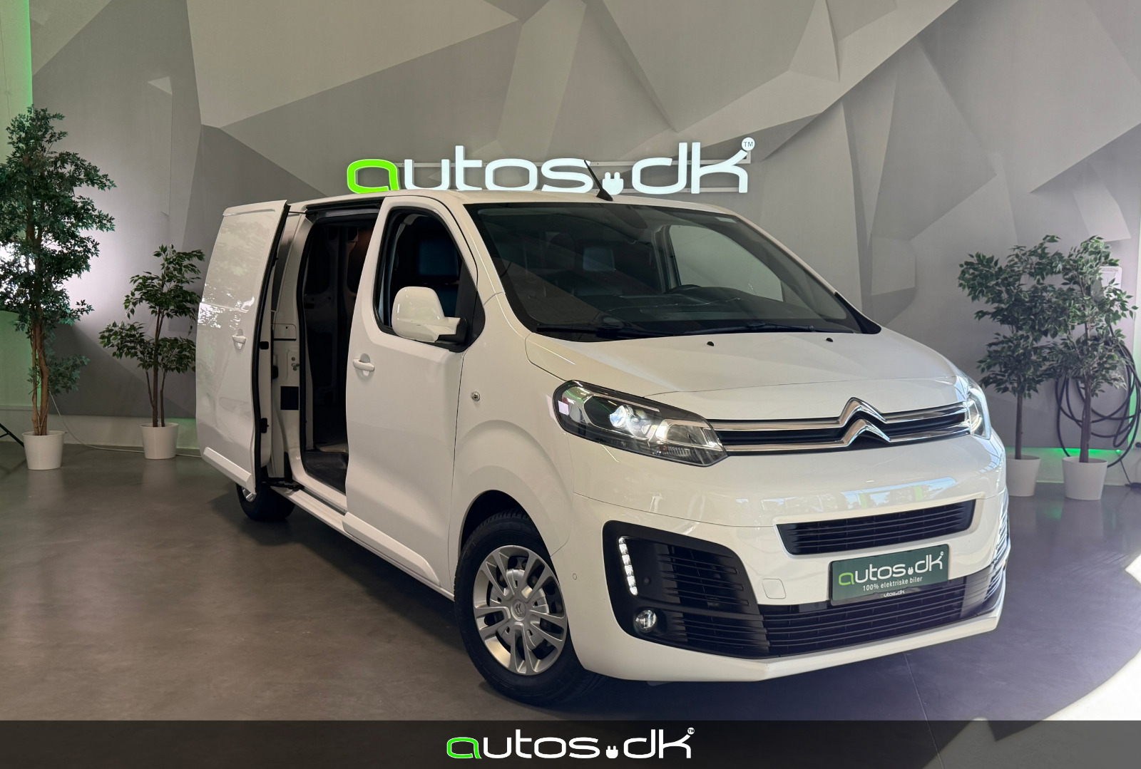 Hvid Citroën e-Jumpy fra 2020