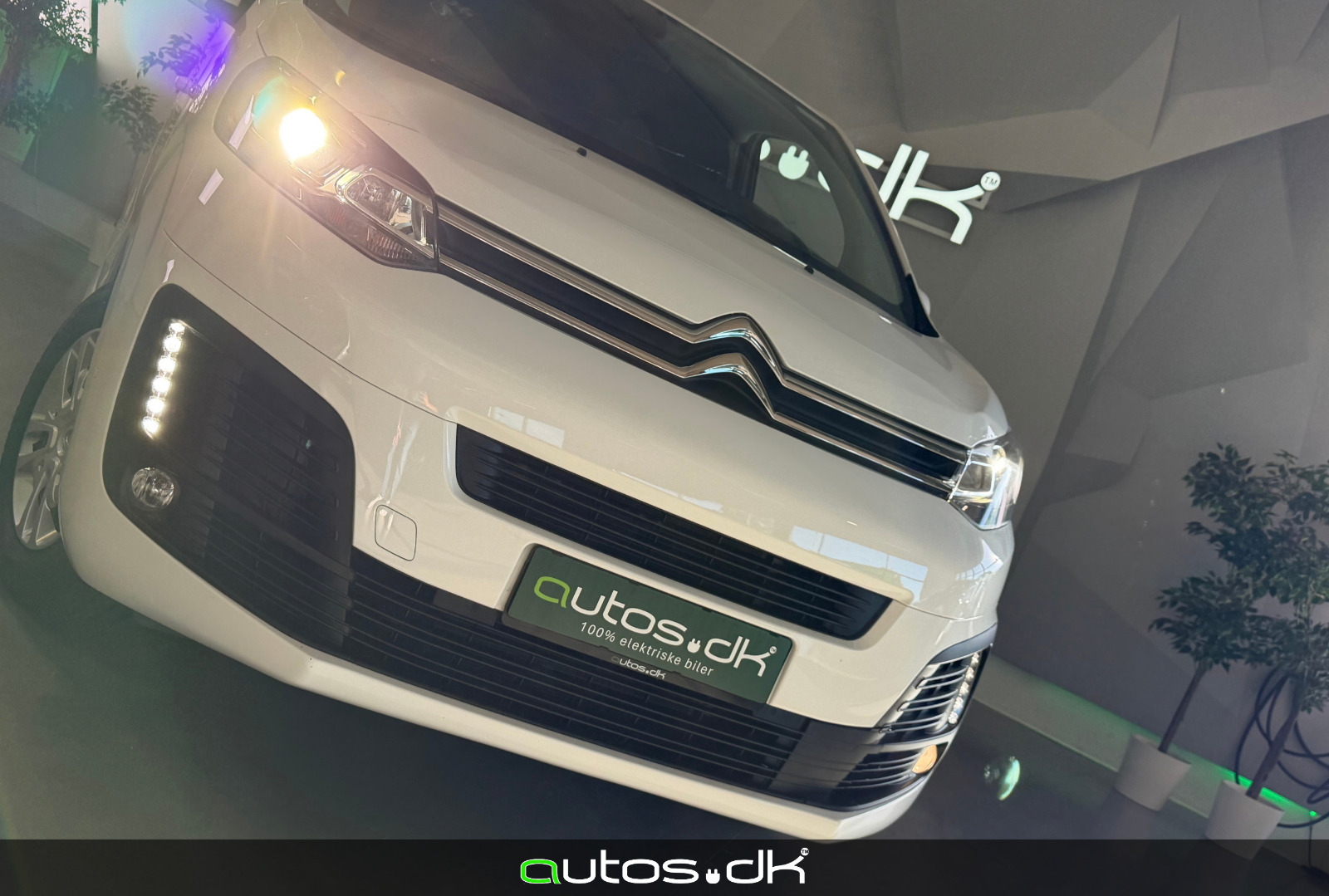 Hvid Citroën e-Jumpy fra 2020
