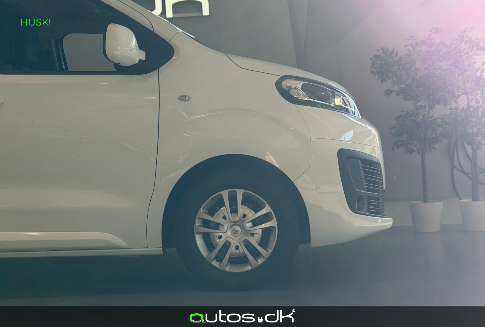 Hvid Citroën e-Jumpy fra 2020