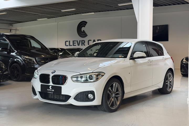 Hvid BMW 120d fra 2019