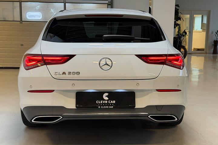 Hvid Mercedes CLA200 fra 2020
