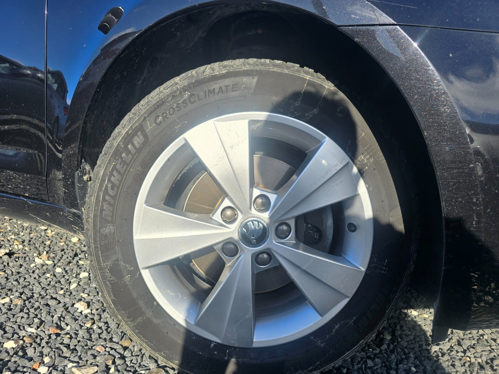 Sort Skoda Octavia fra 2020