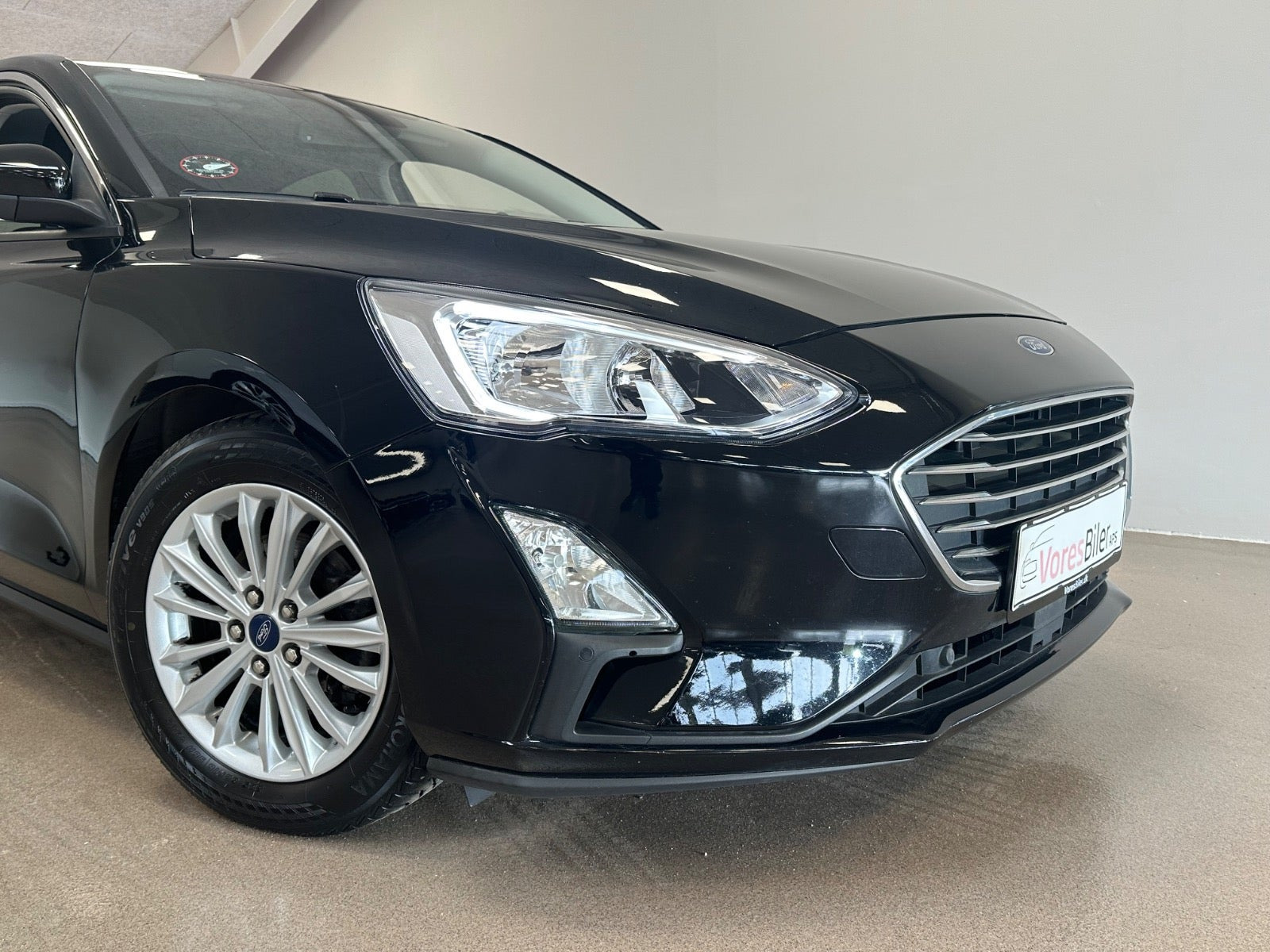 Sort Ford Focus fra 2019