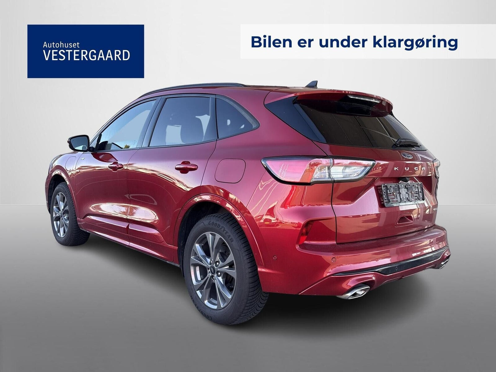 Rød Ford Kuga fra 2023