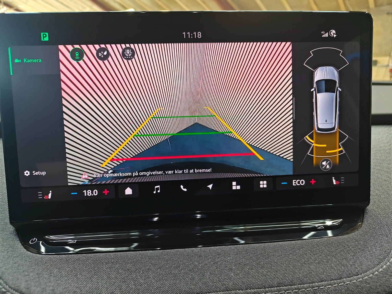 Grå Skoda Enyaq fra 2024