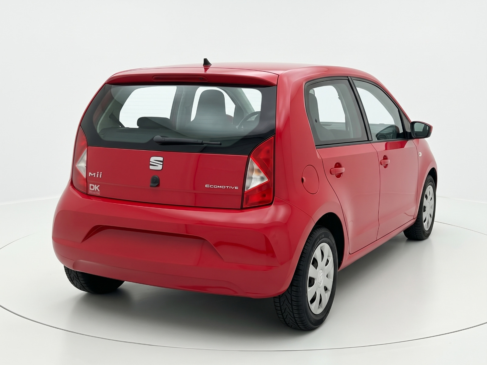 Rød Seat Mii fra 2014