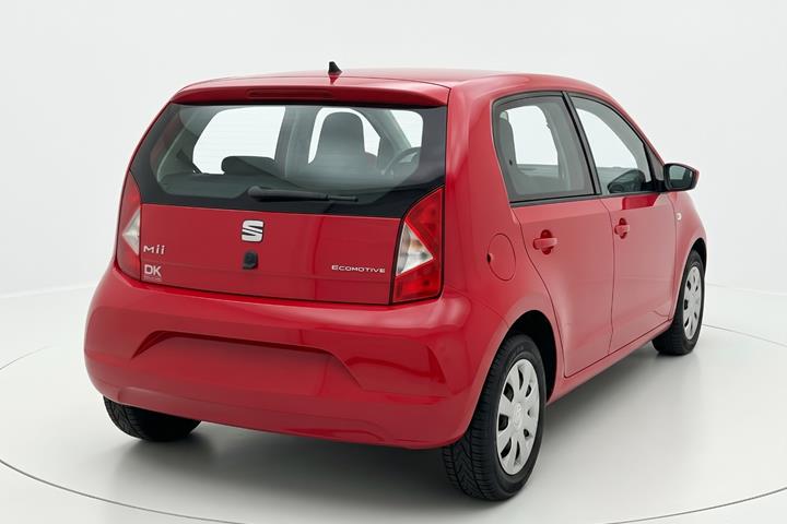 Rød Seat Mii fra 2014