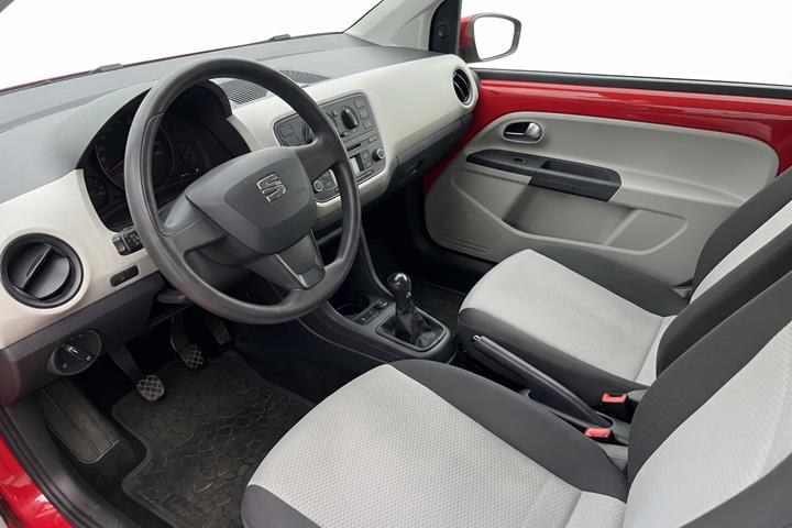 Rød Seat Mii fra 2014