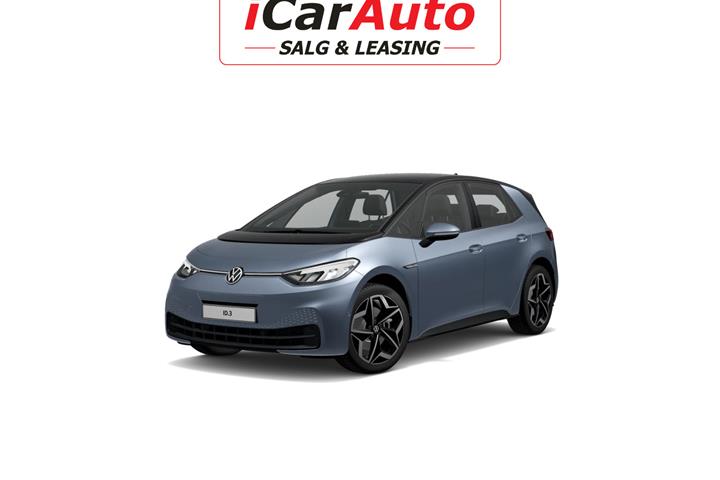 Blå VW ID.3 fra 2023