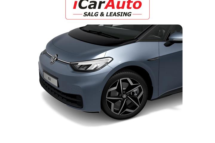 Blå VW ID.3 fra 2023