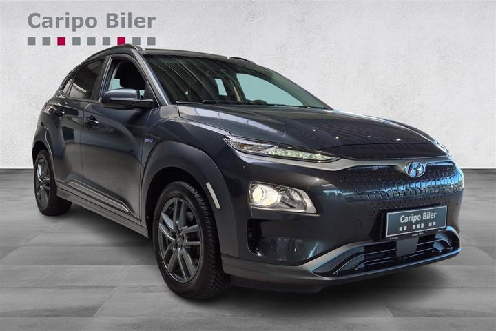 Grå Hyundai Kona fra 2021
