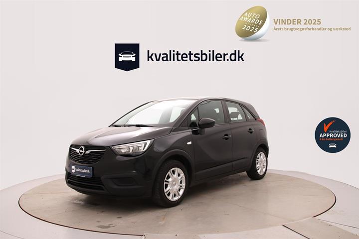 Sort Opel Crossland X fra 2020
