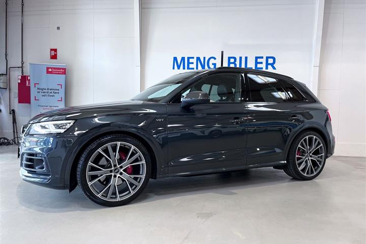 Grå Audi SQ5 fra 2017