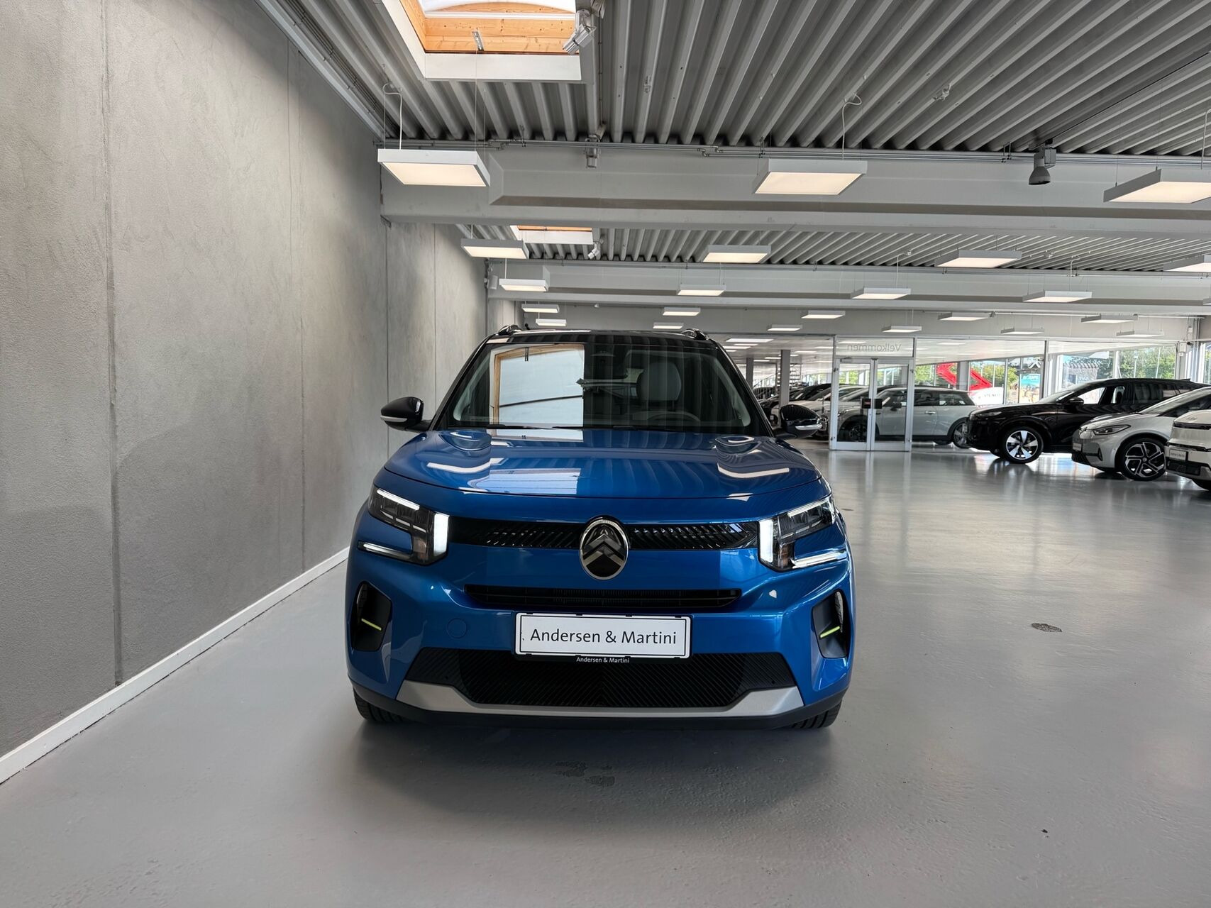 Blå Citroën ë-C3 fra 2025