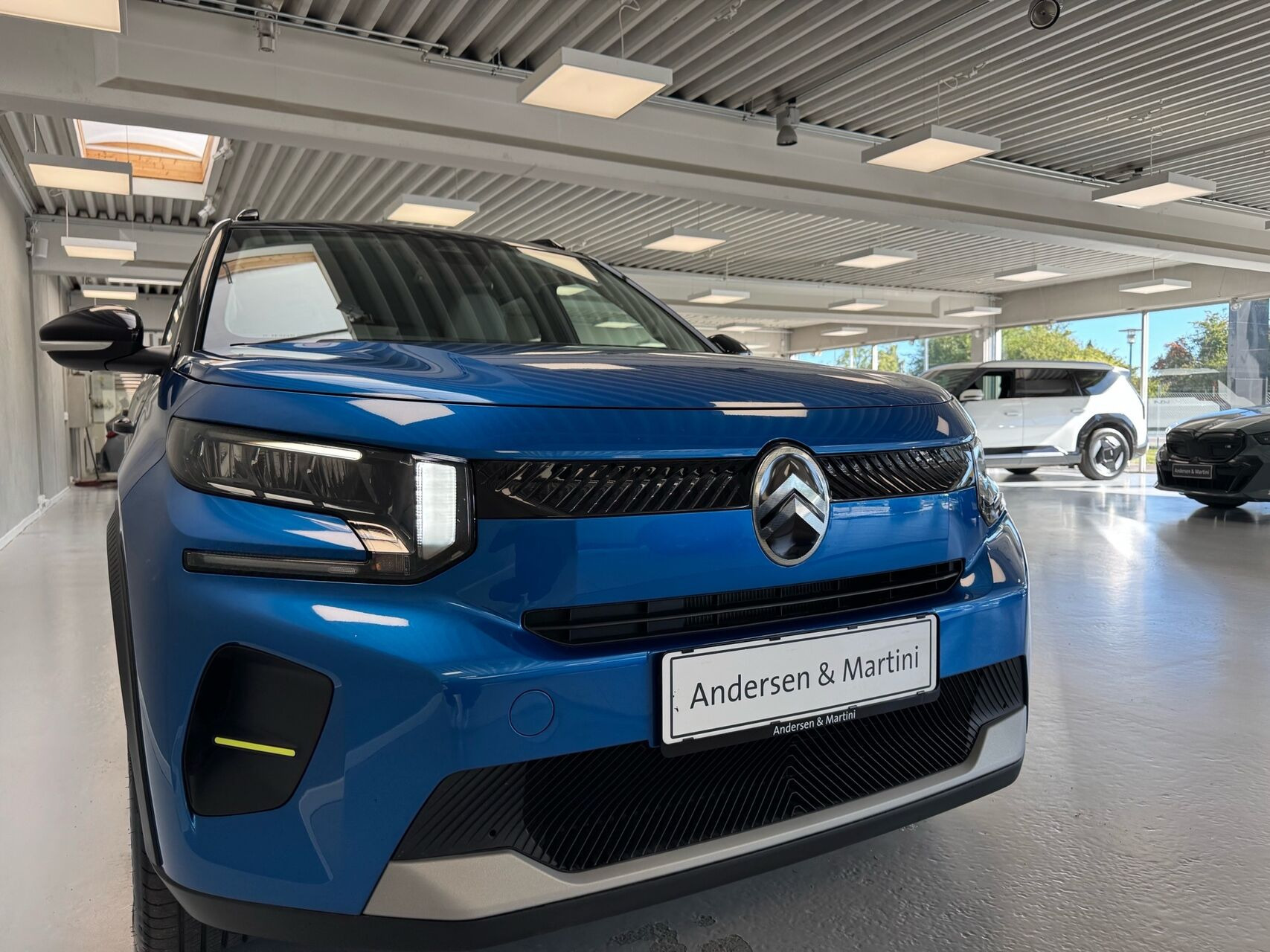 Blå Citroën ë-C3 fra 2025