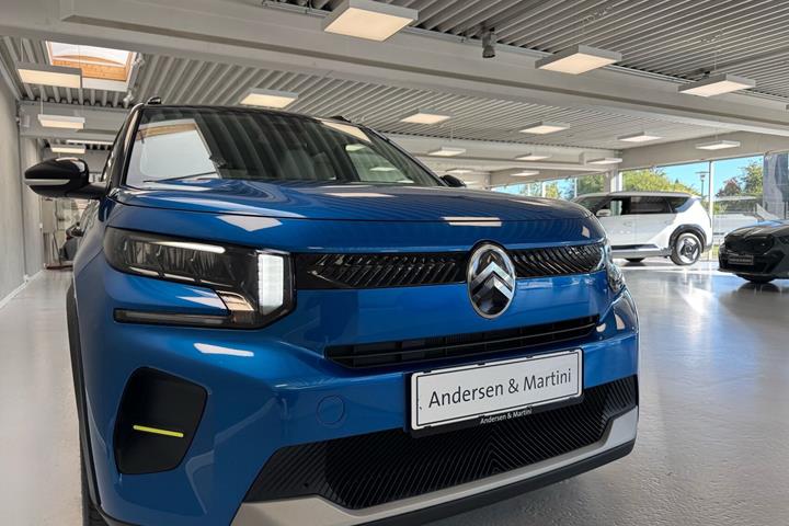 Blå Citroën ë-C3 fra 2025