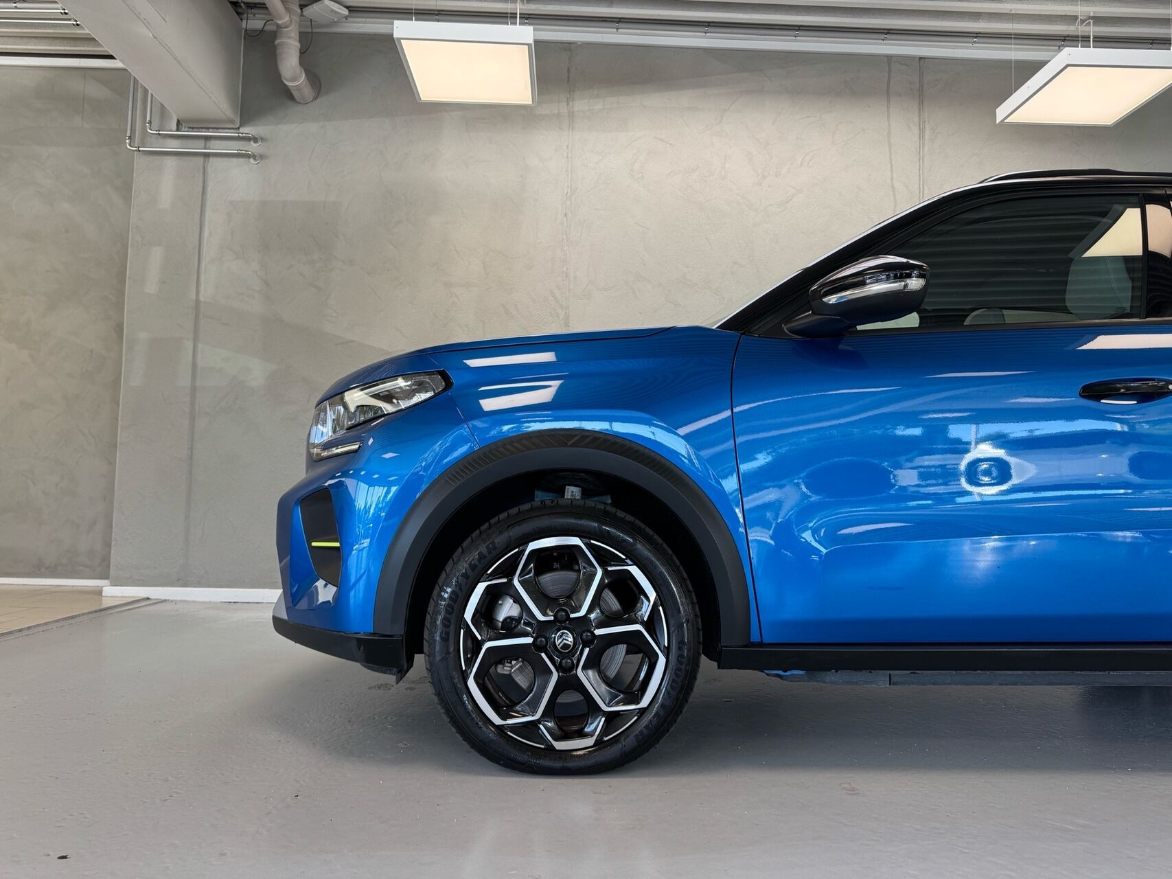Blå Citroën ë-C3 fra 2025