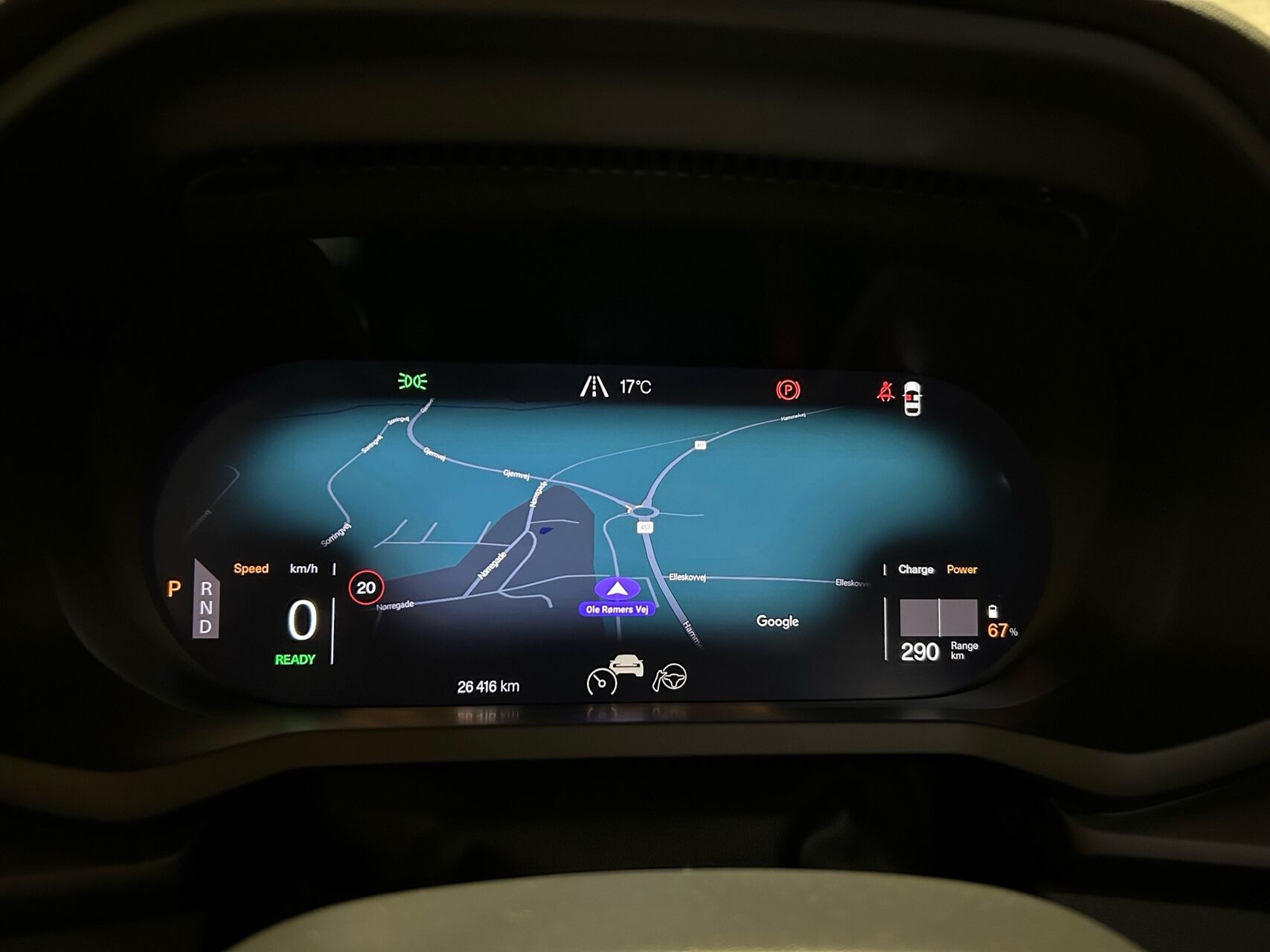 Grå Polestar 2 fra 2023