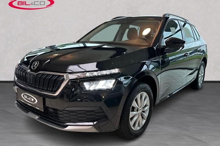Sort Skoda Kamiq fra 2021