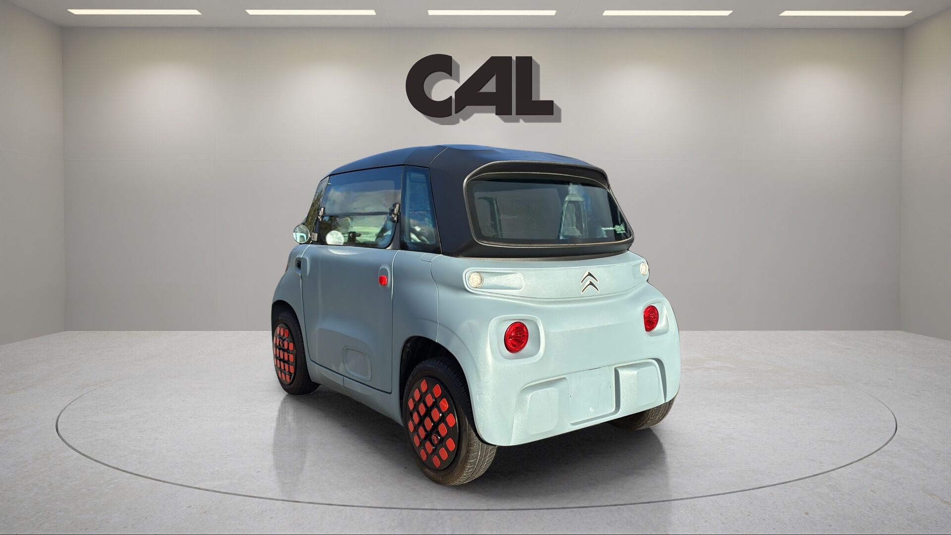 Blå Citroën Ami fra 2022