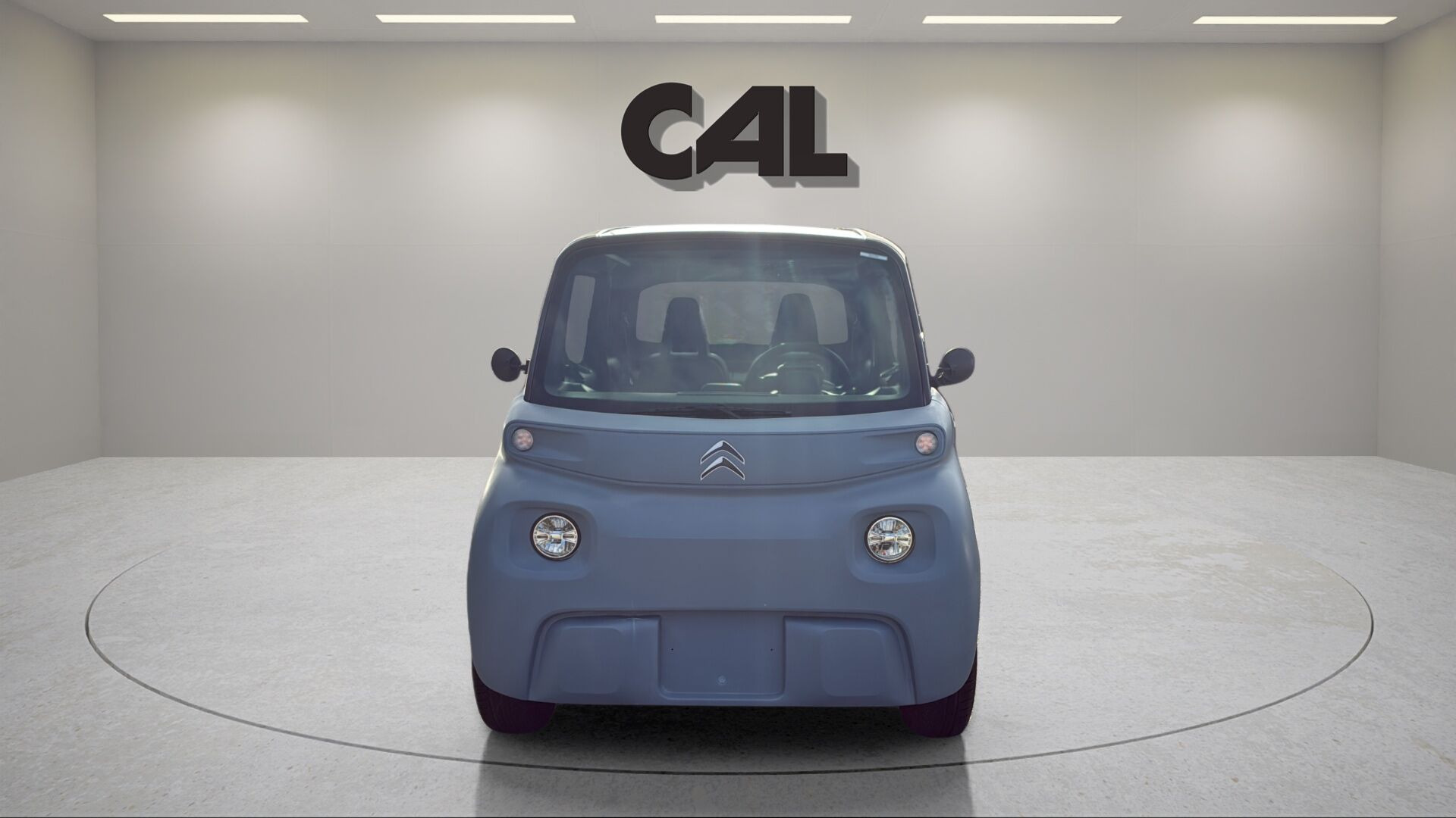 Blå Citroën Ami fra 2022