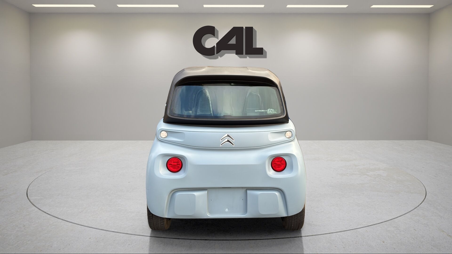 Blå Citroën Ami fra 2022