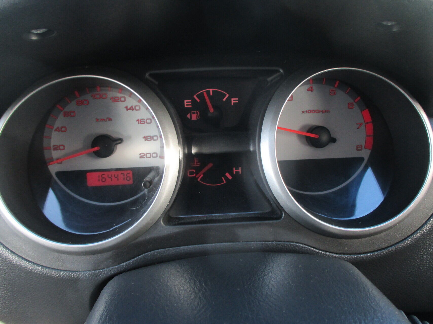 Blå Suzuki Ignis fra 2006