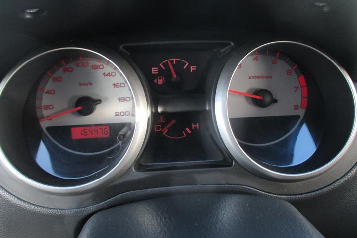 Blå Suzuki Ignis fra 2006