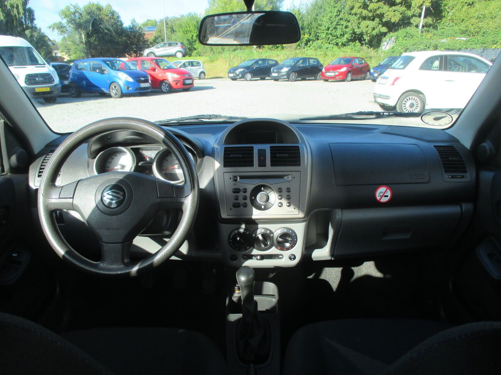 Blå Suzuki Ignis fra 2006