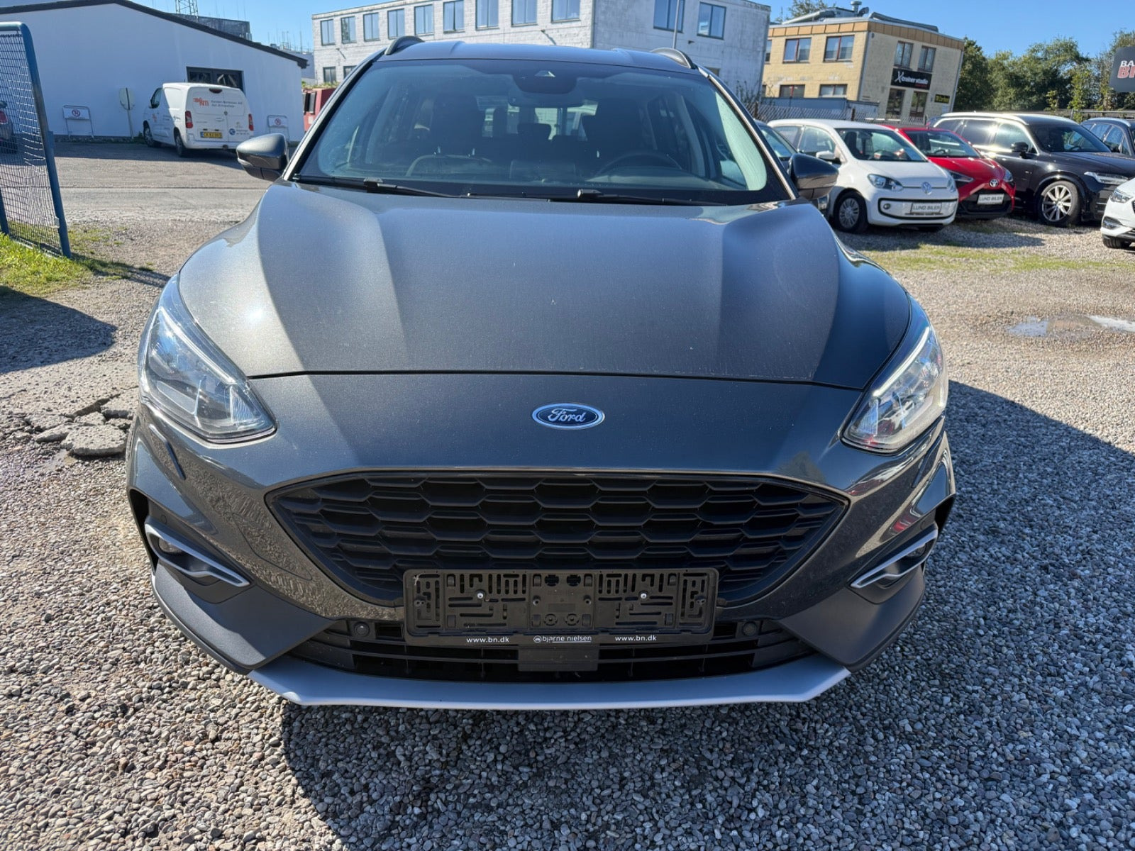 Grå Ford Focus fra 2019