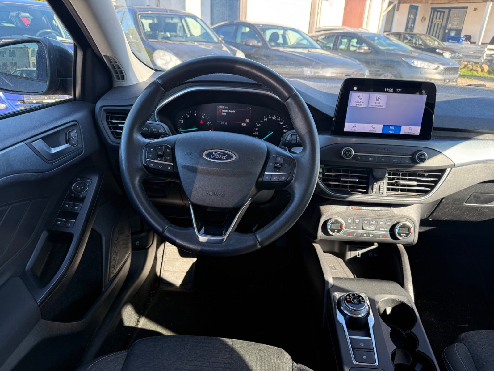 Grå Ford Focus fra 2019