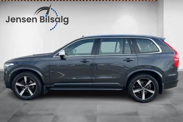 Grå Volvo XC90 fra 2019