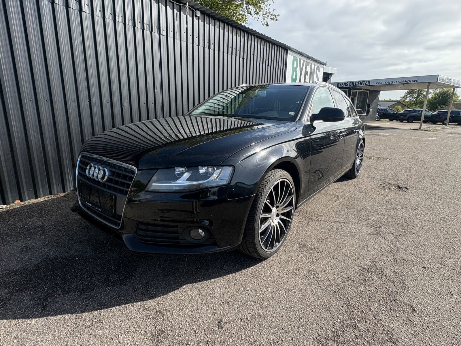 Sort Audi A4 fra 2009