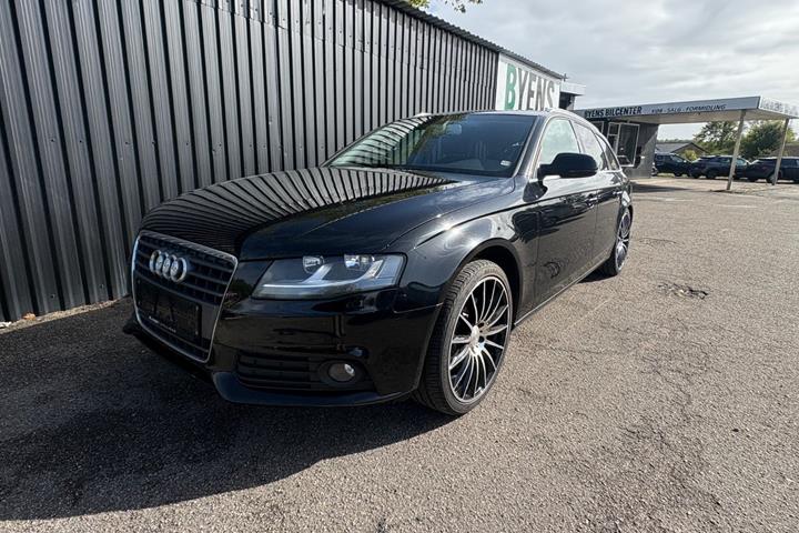 Sort Audi A4 fra 2009