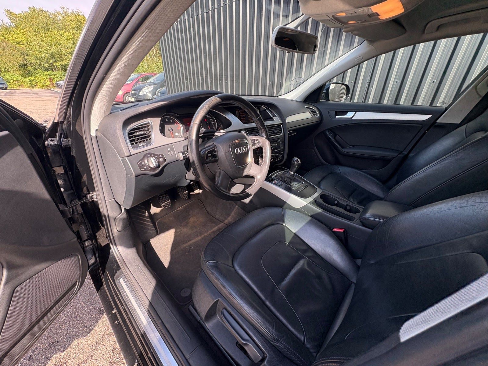 Sort Audi A4 fra 2009