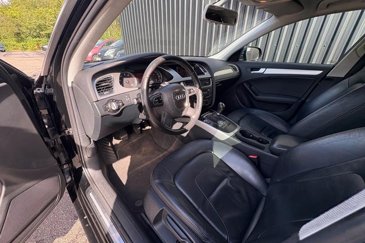 Sort Audi A4 fra 2009