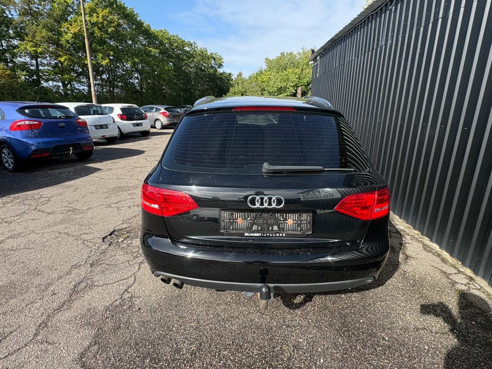 Sort Audi A4 fra 2009