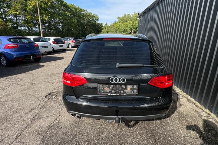 Sort Audi A4 fra 2009