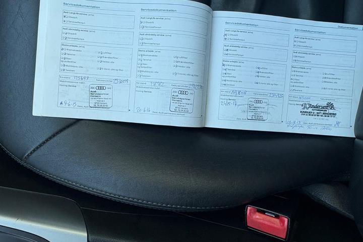 Sort Audi A4 fra 2009