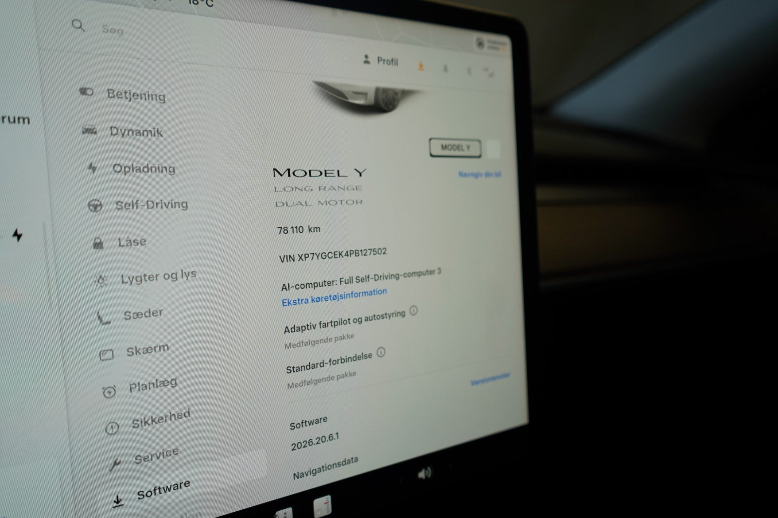undefined Tesla Model Y fra 2023