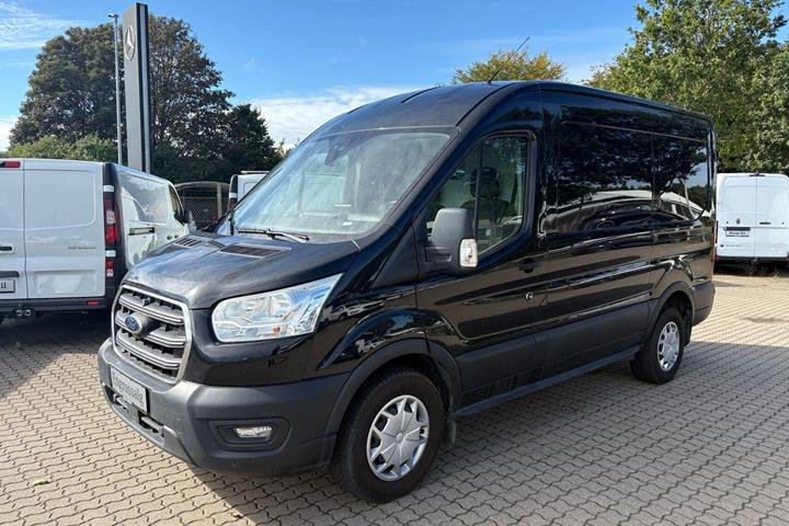 Sort Ford Transit 350 L2 Van fra 2020