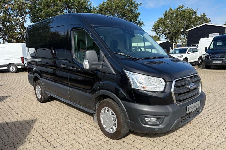 Sort Ford Transit 350 L2 Van fra 2020