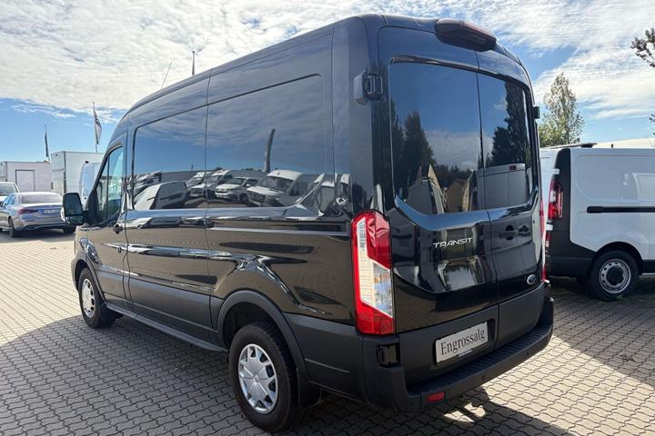 Sort Ford Transit 350 L2 Van fra 2020